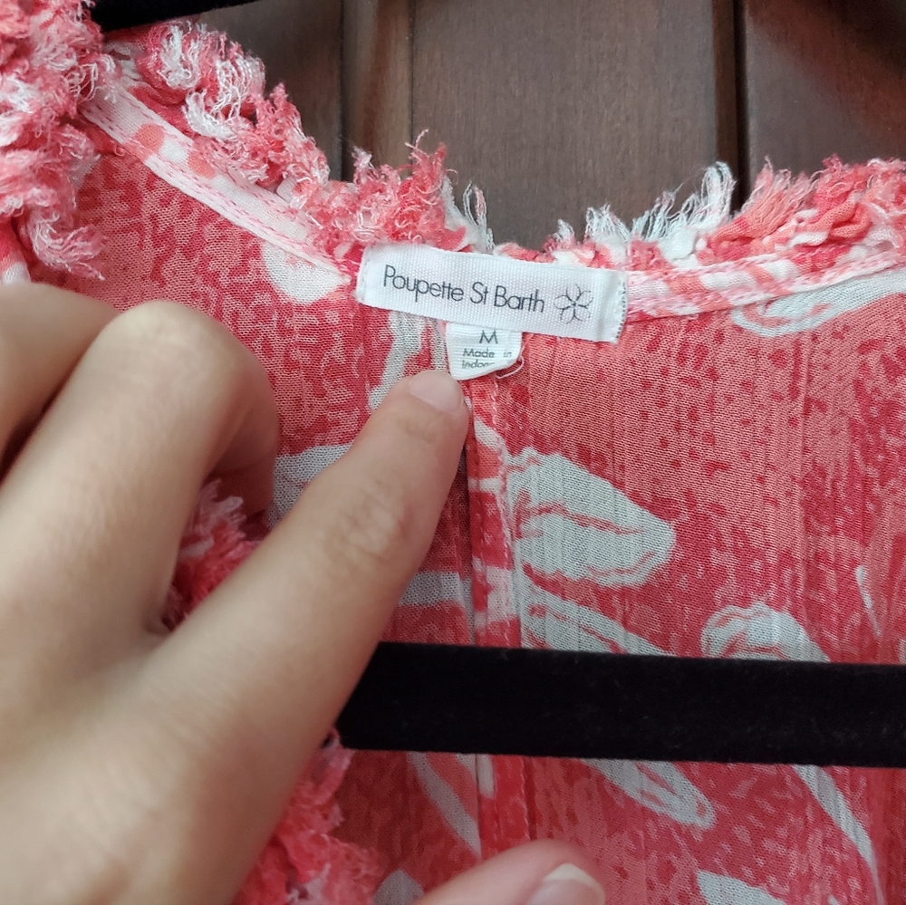 Poupette St Barth Women's Josie Broderie Mini Dress - Picture 3 of 4